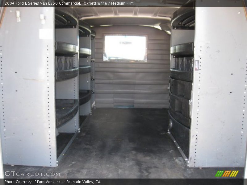 Oxford White / Medium Flint 2004 Ford E Series Van E350 Commercial