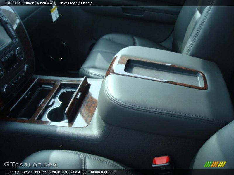 Onyx Black / Ebony 2008 GMC Yukon Denali AWD