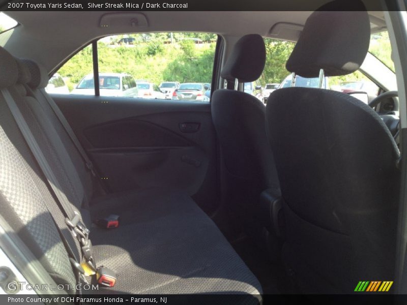 Silver Streak Mica / Dark Charcoal 2007 Toyota Yaris Sedan