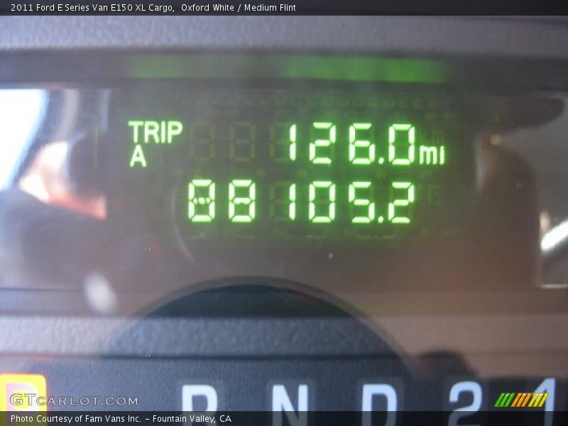 Oxford White / Medium Flint 2011 Ford E Series Van E150 XL Cargo