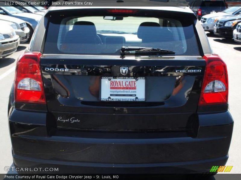 Black / Dark Slate Gray 2012 Dodge Caliber SXT