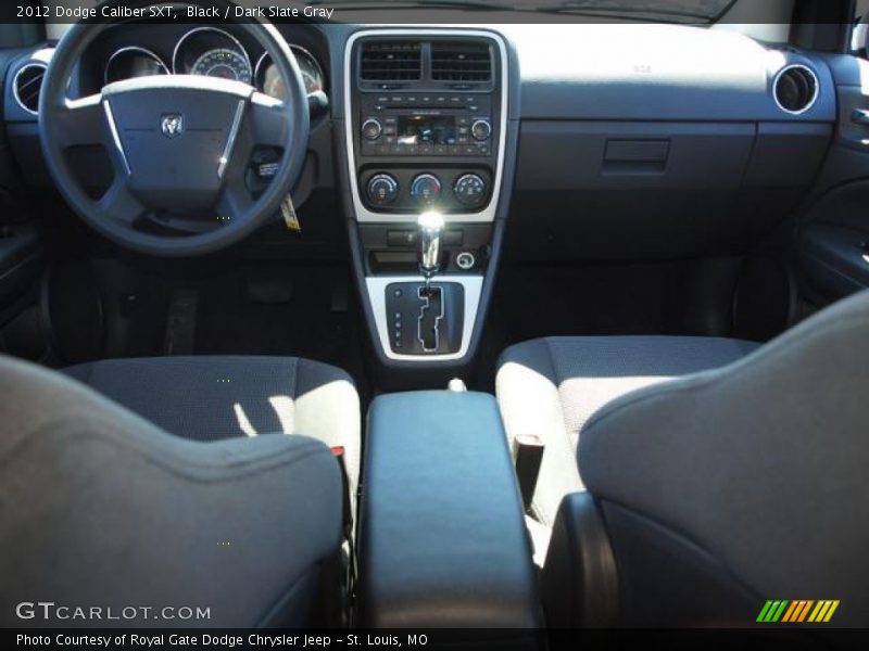 Black / Dark Slate Gray 2012 Dodge Caliber SXT