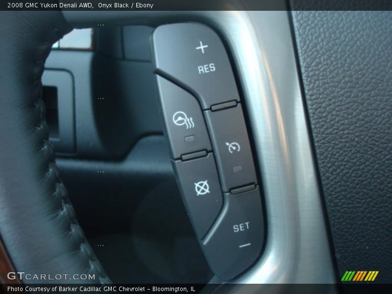 Onyx Black / Ebony 2008 GMC Yukon Denali AWD