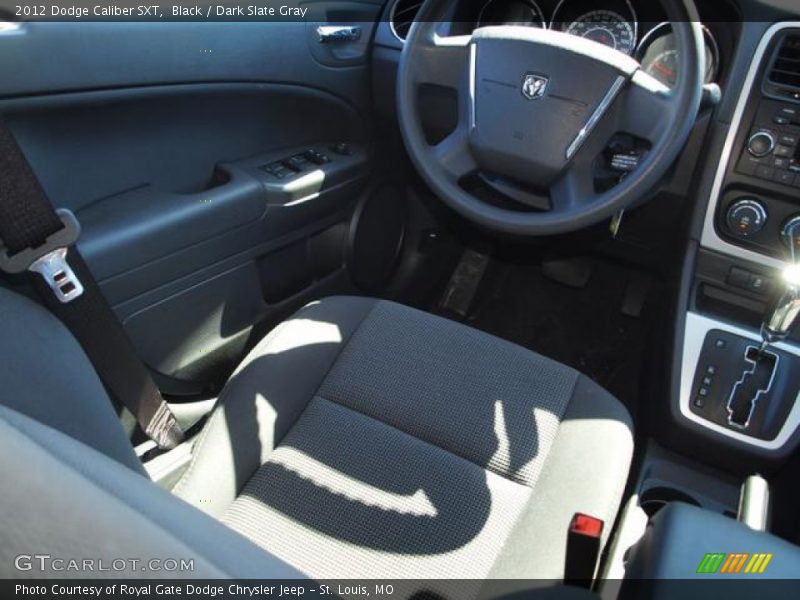 Black / Dark Slate Gray 2012 Dodge Caliber SXT
