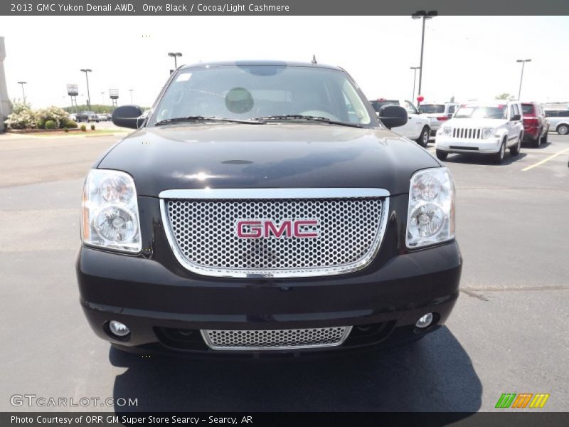 Onyx Black / Cocoa/Light Cashmere 2013 GMC Yukon Denali AWD