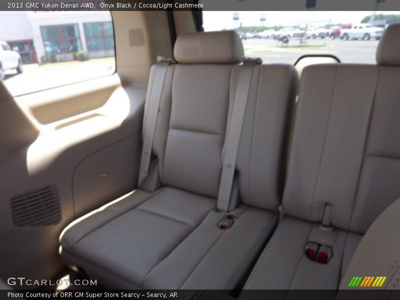 Onyx Black / Cocoa/Light Cashmere 2013 GMC Yukon Denali AWD