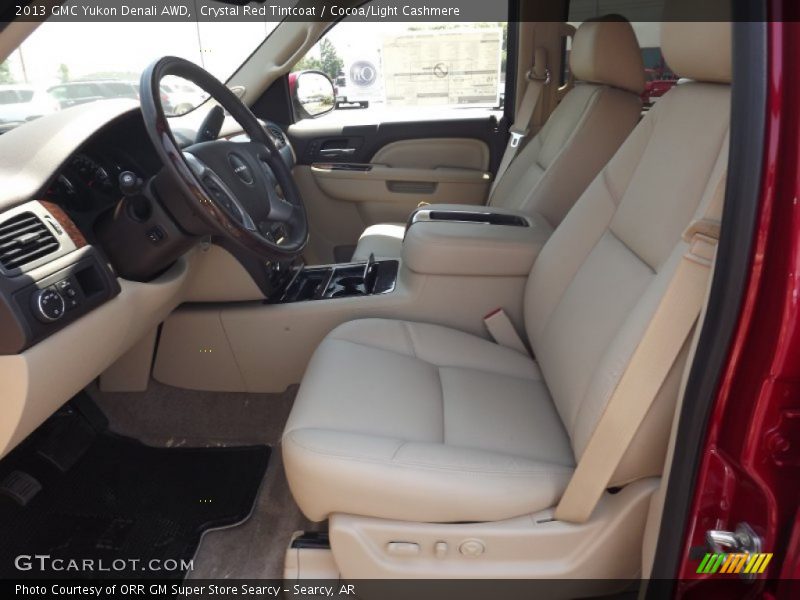  2013 Yukon Denali AWD Cocoa/Light Cashmere Interior