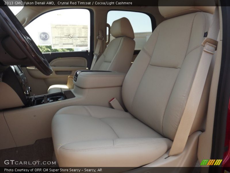  2013 Yukon Denali AWD Cocoa/Light Cashmere Interior