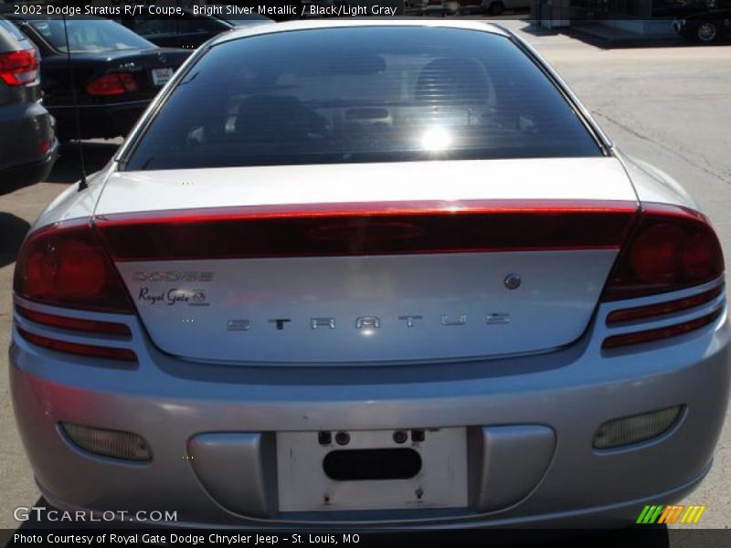 Bright Silver Metallic / Black/Light Gray 2002 Dodge Stratus R/T Coupe