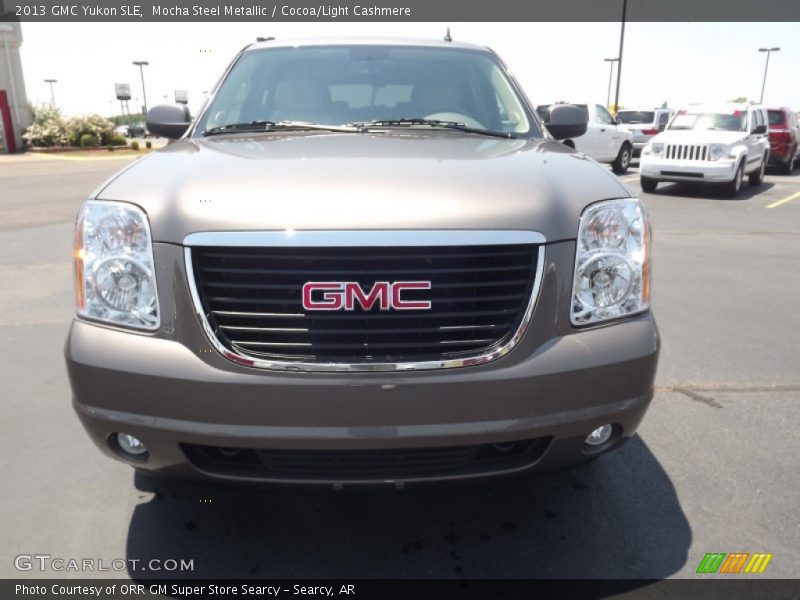 Mocha Steel Metallic / Cocoa/Light Cashmere 2013 GMC Yukon SLE