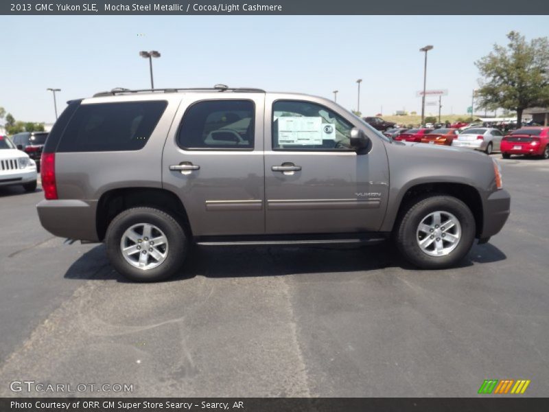 Mocha Steel Metallic / Cocoa/Light Cashmere 2013 GMC Yukon SLE