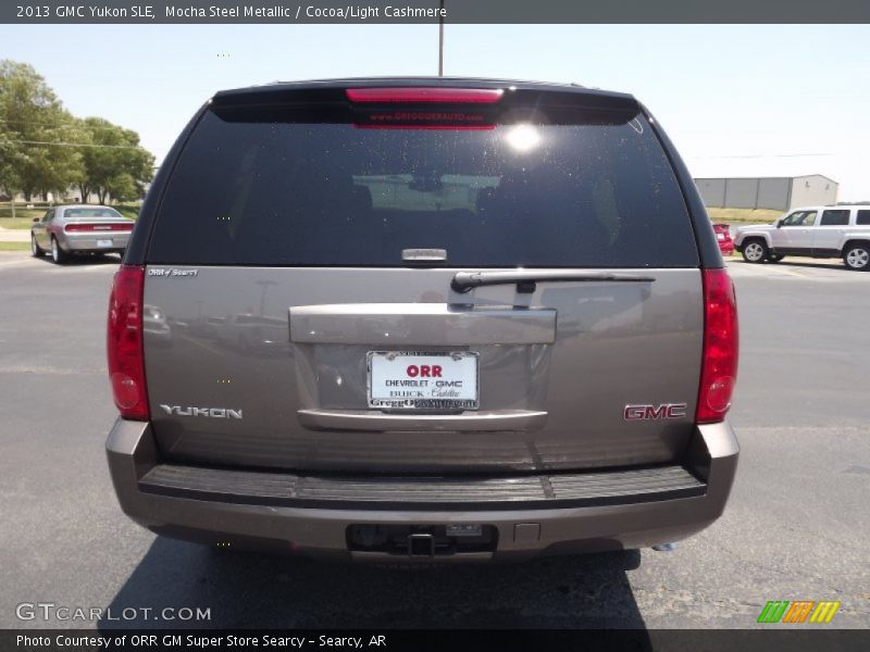 Mocha Steel Metallic / Cocoa/Light Cashmere 2013 GMC Yukon SLE