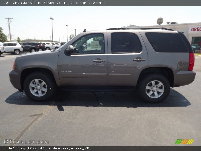 Mocha Steel Metallic / Cocoa/Light Cashmere 2013 GMC Yukon SLE