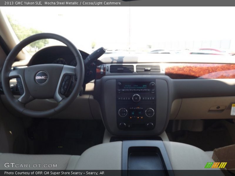 Mocha Steel Metallic / Cocoa/Light Cashmere 2013 GMC Yukon SLE