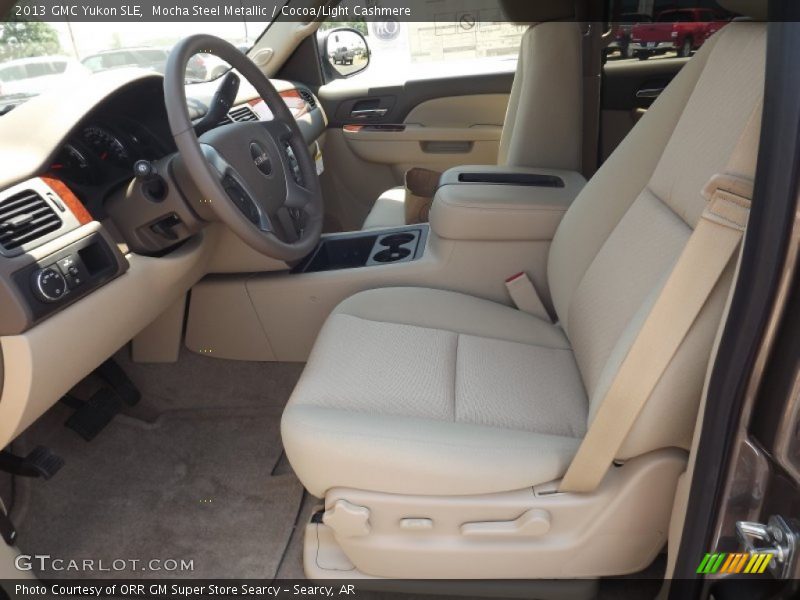 Mocha Steel Metallic / Cocoa/Light Cashmere 2013 GMC Yukon SLE