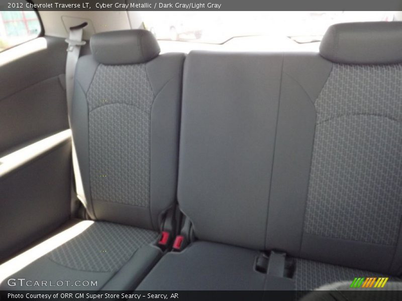 Cyber Gray Metallic / Dark Gray/Light Gray 2012 Chevrolet Traverse LT