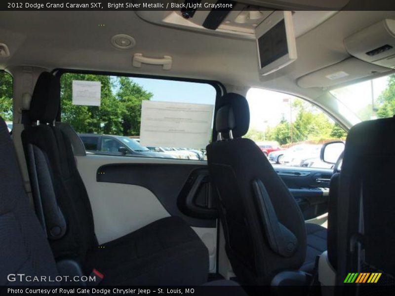 Bright Silver Metallic / Black/Light Graystone 2012 Dodge Grand Caravan SXT