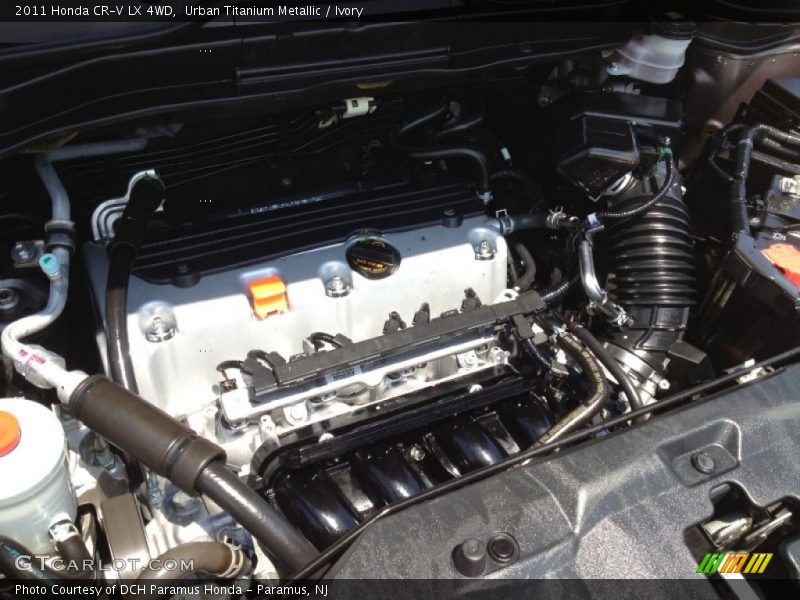 Urban Titanium Metallic / Ivory 2011 Honda CR-V LX 4WD
