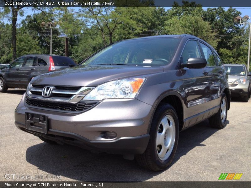 Urban Titanium Metallic / Ivory 2011 Honda CR-V LX 4WD