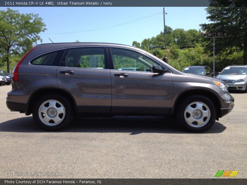 Urban Titanium Metallic / Ivory 2011 Honda CR-V LX 4WD