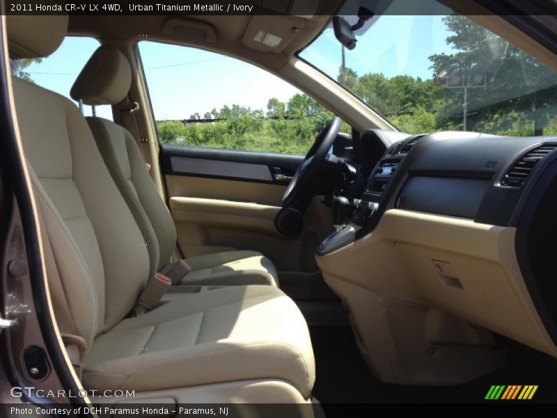 Urban Titanium Metallic / Ivory 2011 Honda CR-V LX 4WD