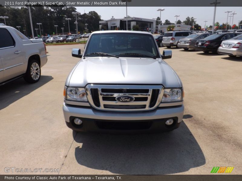 Silver Metallic / Medium Dark Flint 2011 Ford Ranger XLT SuperCab