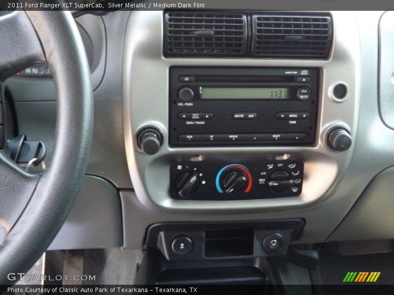 Silver Metallic / Medium Dark Flint 2011 Ford Ranger XLT SuperCab