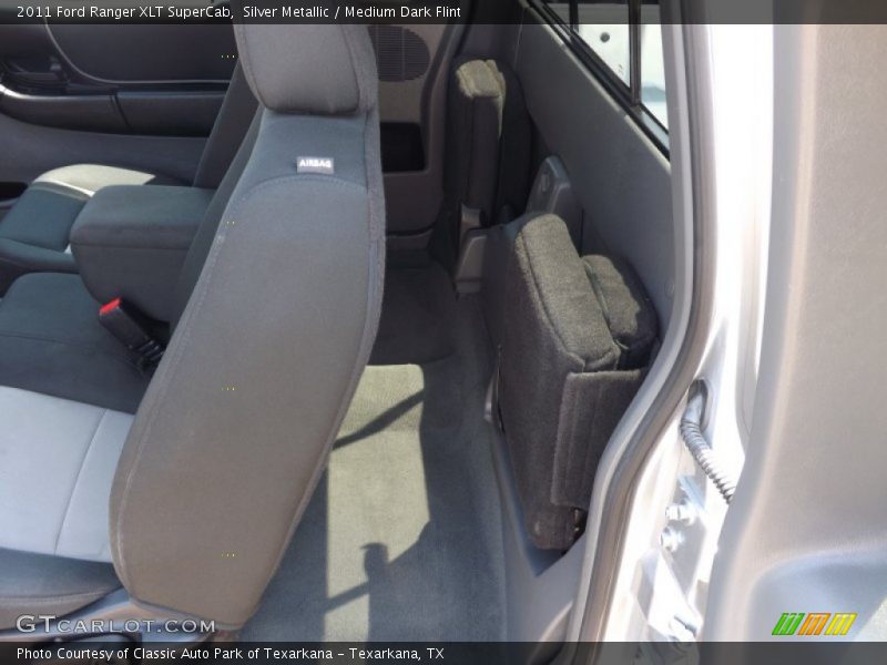 Silver Metallic / Medium Dark Flint 2011 Ford Ranger XLT SuperCab