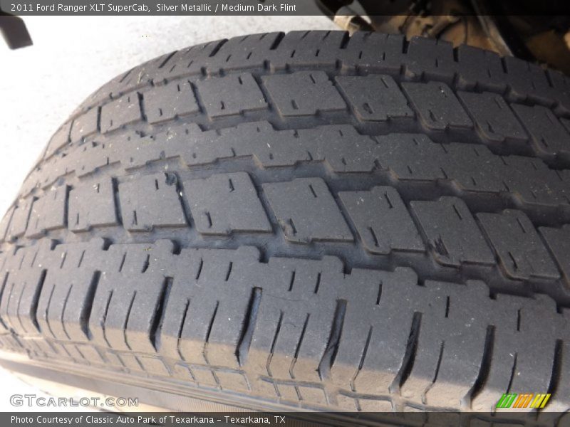Silver Metallic / Medium Dark Flint 2011 Ford Ranger XLT SuperCab