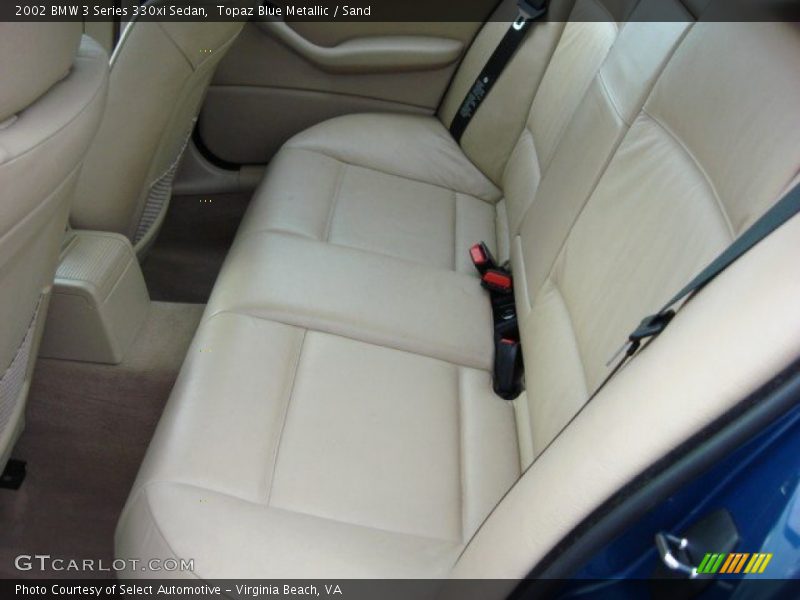 Topaz Blue Metallic / Sand 2002 BMW 3 Series 330xi Sedan