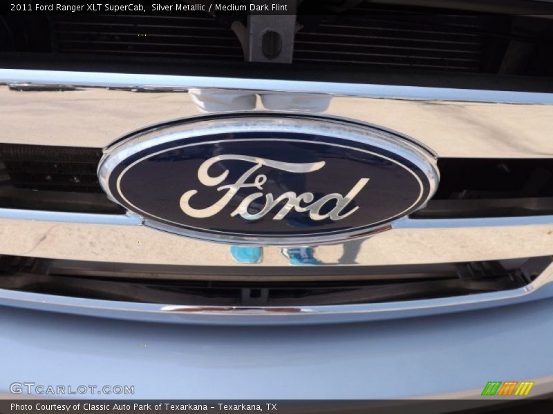 Silver Metallic / Medium Dark Flint 2011 Ford Ranger XLT SuperCab