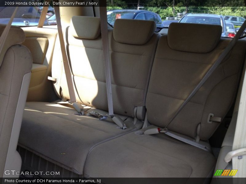 Dark Cherry Pearl / Ivory 2009 Honda Odyssey EX