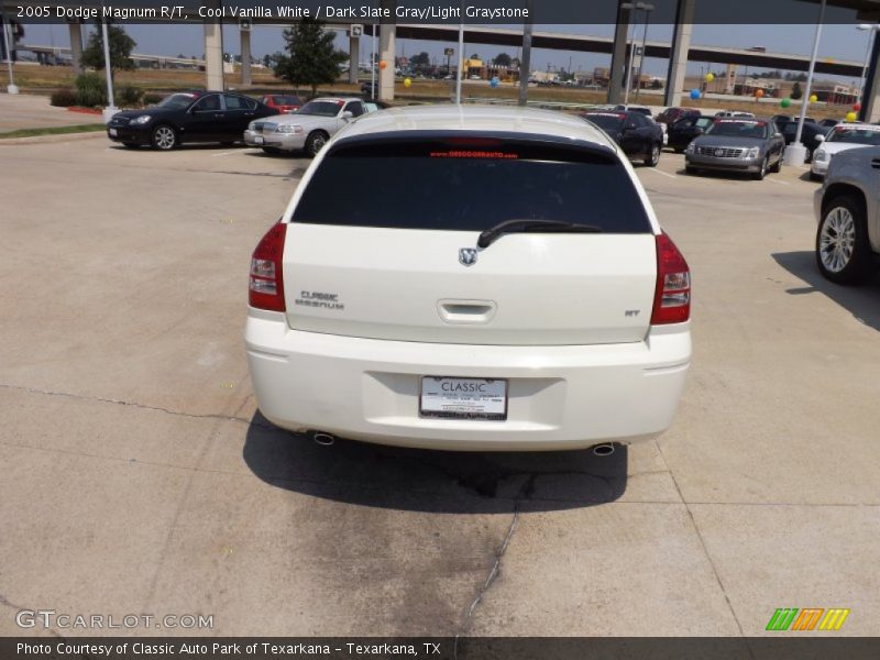 Cool Vanilla White / Dark Slate Gray/Light Graystone 2005 Dodge Magnum R/T