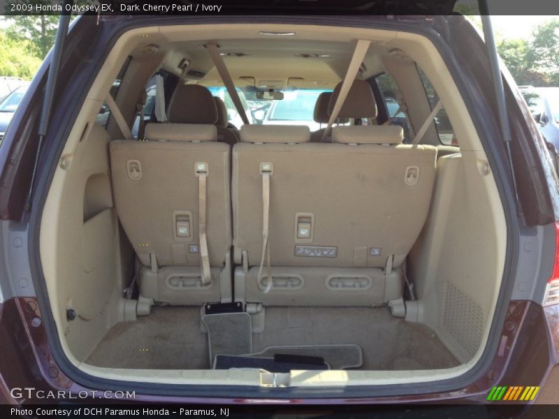 Dark Cherry Pearl / Ivory 2009 Honda Odyssey EX