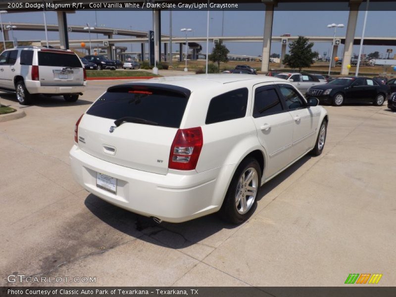 Cool Vanilla White / Dark Slate Gray/Light Graystone 2005 Dodge Magnum R/T