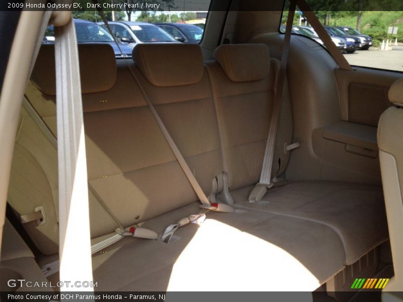Dark Cherry Pearl / Ivory 2009 Honda Odyssey EX