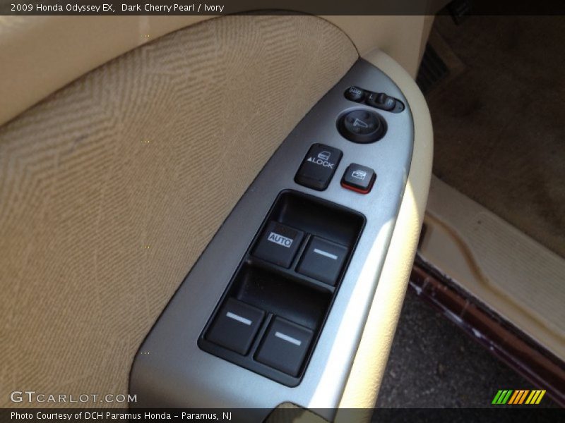 Dark Cherry Pearl / Ivory 2009 Honda Odyssey EX