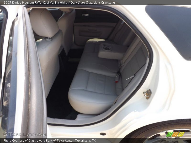 Cool Vanilla White / Dark Slate Gray/Light Graystone 2005 Dodge Magnum R/T