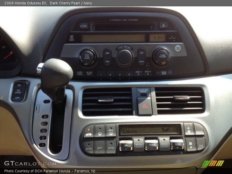 Dark Cherry Pearl / Ivory 2009 Honda Odyssey EX