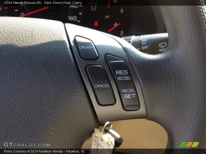 Dark Cherry Pearl / Ivory 2009 Honda Odyssey EX