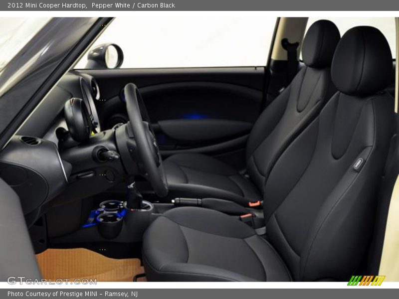Pepper White / Carbon Black 2012 Mini Cooper Hardtop