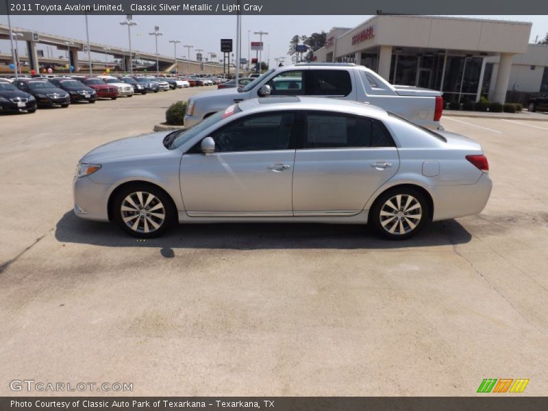 Classic Silver Metallic / Light Gray 2011 Toyota Avalon Limited