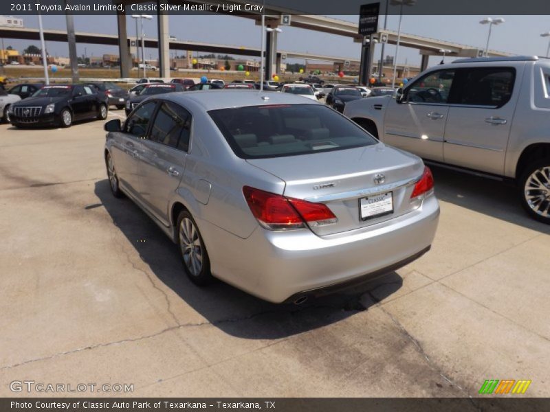 Classic Silver Metallic / Light Gray 2011 Toyota Avalon Limited