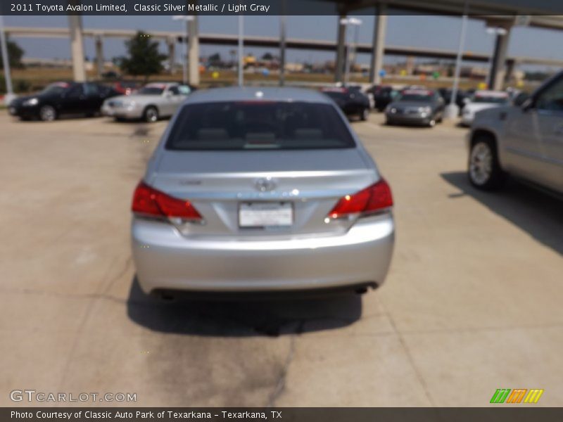 Classic Silver Metallic / Light Gray 2011 Toyota Avalon Limited