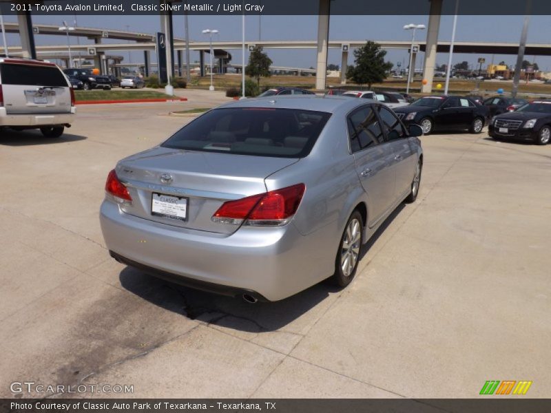 Classic Silver Metallic / Light Gray 2011 Toyota Avalon Limited
