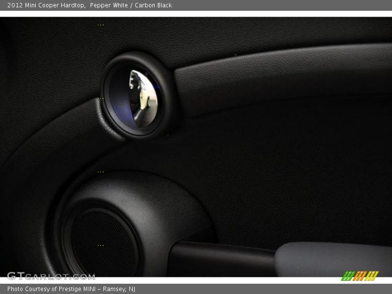 Pepper White / Carbon Black 2012 Mini Cooper Hardtop