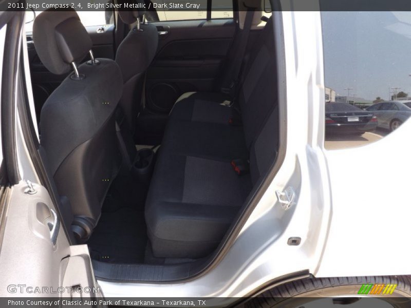 Bright Silver Metallic / Dark Slate Gray 2011 Jeep Compass 2.4