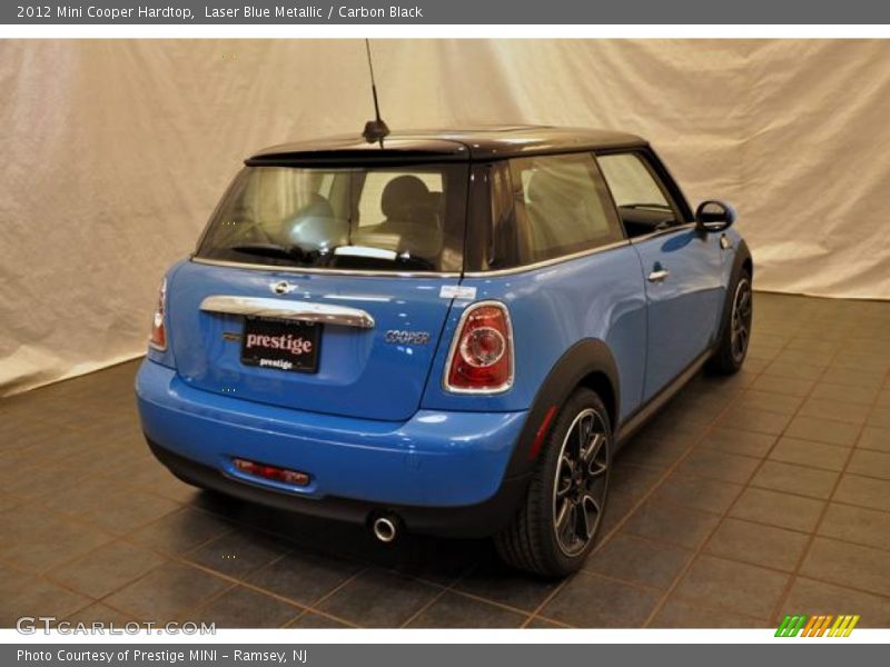 Laser Blue Metallic / Carbon Black 2012 Mini Cooper Hardtop