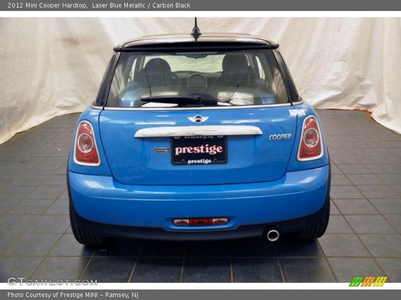 Laser Blue Metallic / Carbon Black 2012 Mini Cooper Hardtop