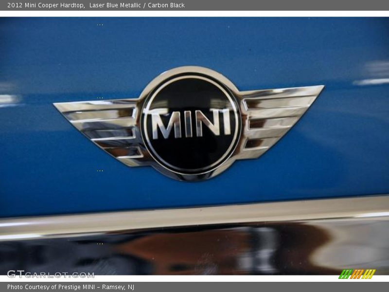 Laser Blue Metallic / Carbon Black 2012 Mini Cooper Hardtop